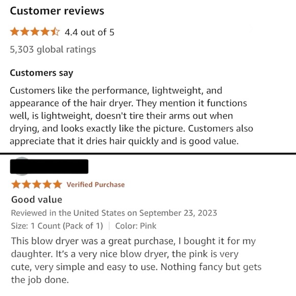 REVLON®️ IONIC 1875W HAIR DRYER, LIGHTWEIGHT, 3 TEMPS & COLD SHOT! EUC! - Picture 10 of 16